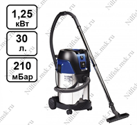 Пылесос для сухой и влажной уборки Nilfisk AERO 31-21 PC INOX